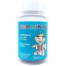 GummiKing, Omega-3 DHA & EPA for Kids, 60 gummies