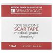 100% Silicone Scar Tape, Пластири, патчі для обличчя, 1 Roll