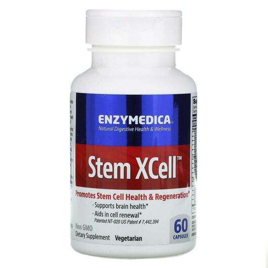 Основне фото товара Enzymedica, Stem XCell, Клітинне здоров'я, 60 капсул