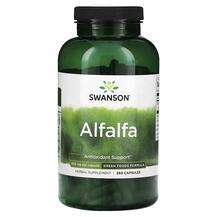 Swanson, Alfalfa 500 mg, 360 Capsules