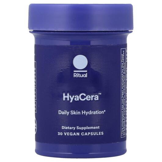 Основное фото товара Ritual, Кожа ногти волосы, HyaCera Vanilla Essenced, 30 капсул