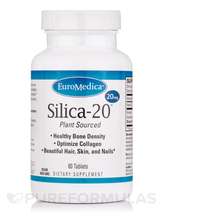 EuroMedica, Silica-20, 60 Tablets