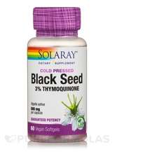 Solaray, Black Seed 3% Thymoquinone, Чорний кмин, 60 капсул
