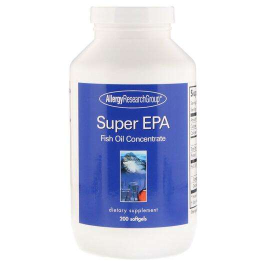 Основное фото товара Allergy Research Group, Супер EPA, Super EPA Fish Oil Concentr...