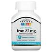 Фото товару 21st Century, Iron 27 mg, Залізо, 110 таблеток