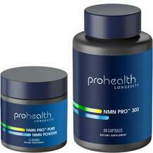 ProHealth Longevity, NMN Pro 300 + 15 Gramm Powder, 60 Capsules