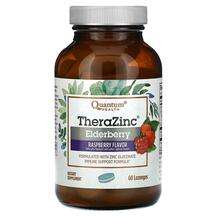 Quantum Health, TheraZinc Elderberry Raspberry, 60 Lozenges
