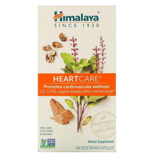 Основне фото товара Himalaya, Herbal Healthcare HeartCare, Трави, 240 капсул