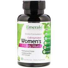 Emerald, CoEnzymated Women's 1-Daily Multi, 30 Vegetable Caps