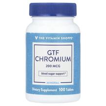 Хром GTF Chromium 200 mcg TheVitaminShoppe