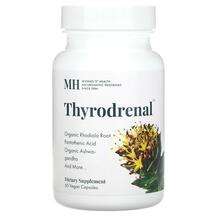 MH, Поддержка щитовидной, Thyrodrenal, 60 капсул