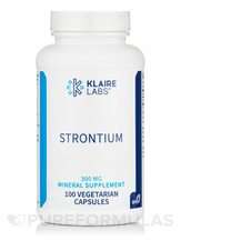 Klaire Labs | SFI, Strontium 300 mg, Стронцій, 100 капсул