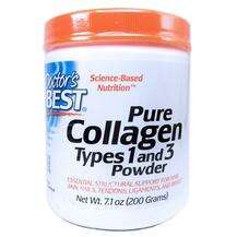 Collagen Types 1 & 3, Колаген 1 і 3 типу в порошку, 200 г