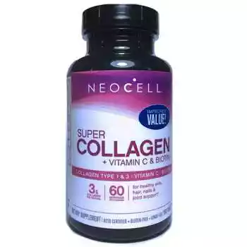 Neocell, Super Collagen + Vitamin C & Biotin 180 Capsules