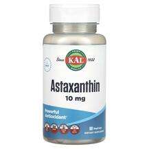 KAL, Астаксантин, Astaxanthin 5 mg, 60 капсул