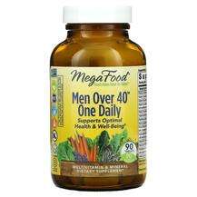 Mega Food, Мультивитамины для мужчин 50+, Men Over 40 One Dail...