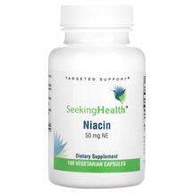 Seeking Health, Niacin 50 mg NE, Ніацин, 100 капсул