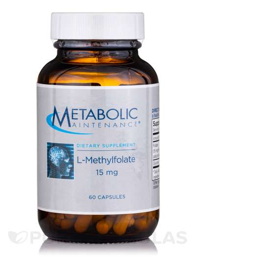 Основное фото товара Metabolic Maintenance, L-5-метилтетрагидрофолат, L-Methylfolat...