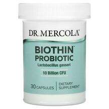 Dr. Mercola, Пробиотики, Biothin Probiotic, 30 капсул