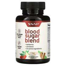 Snap Supplements, Blood Sugar Blend, Підтримка рівня цукру в к...