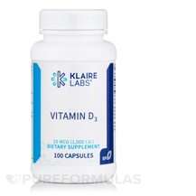 Vitamin D3 1000 IU Витамин D3 Холекальциферол Klaire