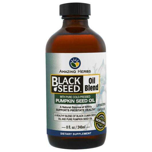 Black Seed Oil Blend, Чорний кмин Олія, 240 мл