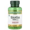 Фото товара Nature's Bounty, Биотин 5000 мкг, Biotin 5000 mcg, 150 капсу