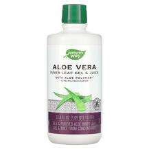 Nature's Way, Aloe Vera Inner Leaf Gel & Juice with Aloe P...