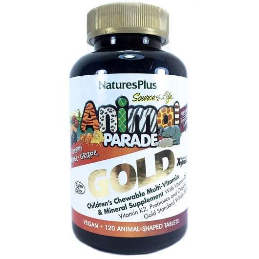 Animal Parade Gold Children's Chewable Multi, 120 Animal-Shaped Tablets