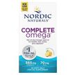 Nordic Naturals, Омега 3, Complete Omega Lemon 1000 mg, 60 капсул