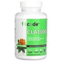 FitCode, Линолевая кислота, CLA1000 1000 mg, 90 капсул