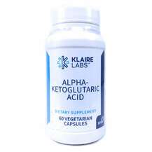 Фото товара Alpha-Ketoglutaric Acid AKG, АКГ 60 капсул, Klaire Labs