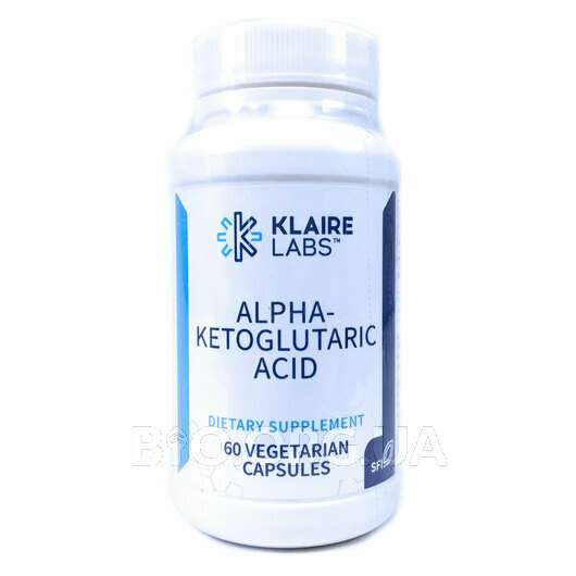 Alpha Ketoglutaric Acid, АКГ 300 мг, 60 капсул
