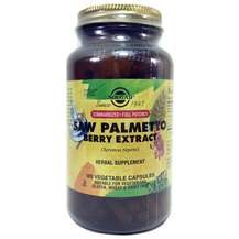 Solgar, Экстракт пальметто 300 мг, Saw Palmetto 300 mg, 180 ка...