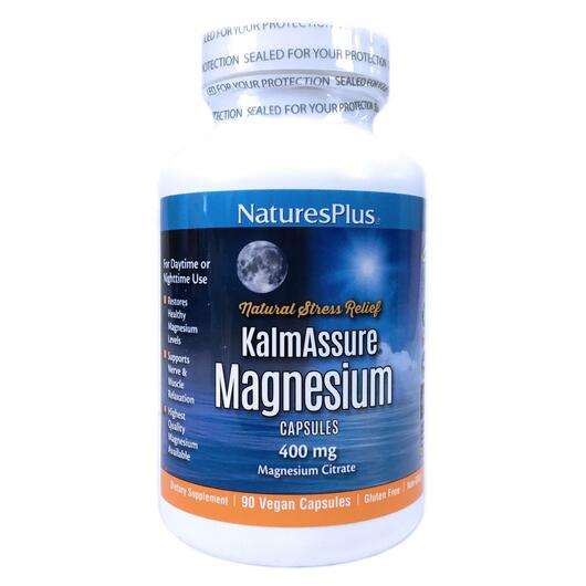 Kalmassure Magnesium 400 mg 90 Vegan, Kalmassure Магній 400 мг, 90 капсул