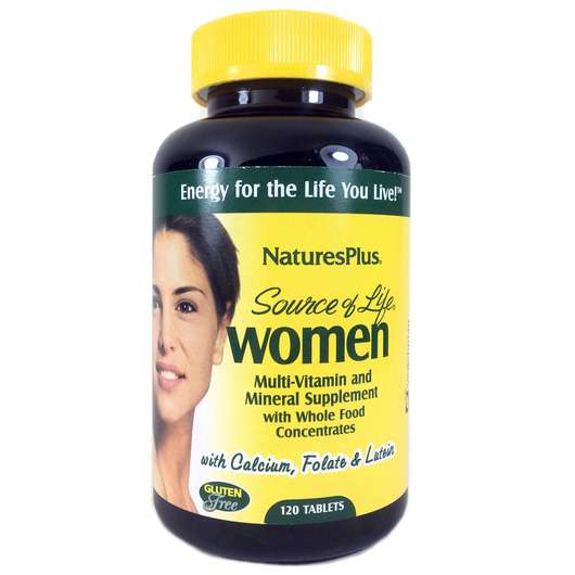 Source of Life Women Multi, Витамины для женщин, 120 таблеток