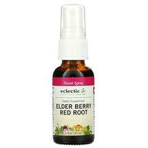 Eclectic Herb, Throat Spray Elder Berry Red Root, 30 ml