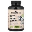 Forest Leaf, Бычья печень, Grass Fed Beef Liver, 180 капсул