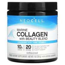 Neocell, Marine Collagen With Beauty Blend Powder Unflavored, ...