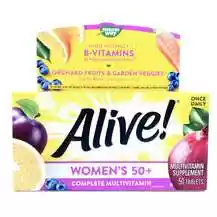 Nature's Way, Alive! Women's 50+, Вітаміни для жінок, 50 таблеток