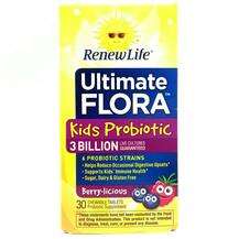 Renew Life, Kids Probiotic Ultimate Flora, 30 Chewables