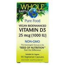 Natural Factors, Витамин D3, Vegan Bioenhanced Vitamin D3, 90 ...