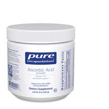 Pure Encapsulations, Ascorbic Acid Powder, Вітамін C Аскорбіно...