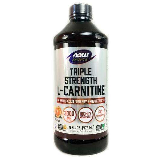 L-Carnitine Liquid, L-Карнитин 3000 мг, 473 мл