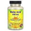 Natures Life, Яблучная кислота, Malic Acid 800 mg, 100 капсул