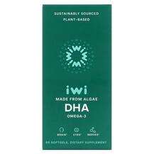 iWi, Омега-3, Omega-3 DHA, 60 капсул