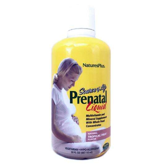 Prenatal MultiVitamins Liquid Tropical Fruit Flavor, Мультивітаміни для вагітних, 887 мл