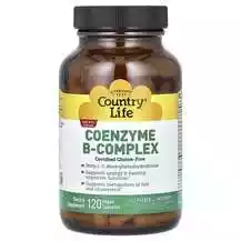 Country Life, Coenzyme B-Complex Caps, Коензим B-комплекс, 120...
