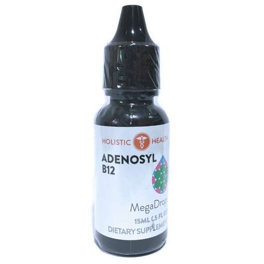 Adenosyl B12 Mega Drops, Аденозил Вітамін В12, 15 мл