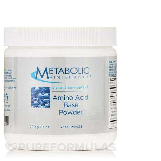 Основне фото товара Metabolic Maintenance, Custom Amino Acid Base 67 Servings, Амі...
